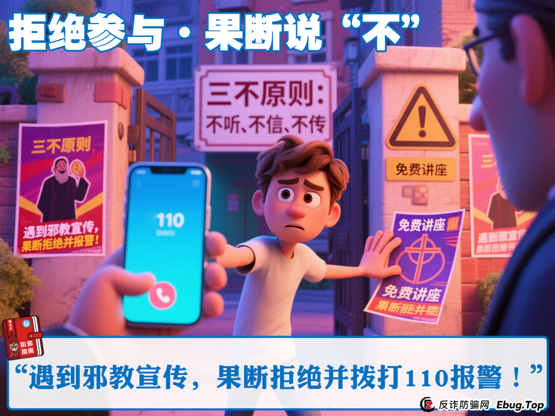 全家必看！一图带你识破邪教陷阱，第5个最隐蔽！