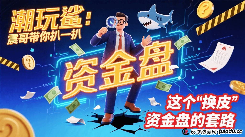 潮玩鲨是正规公司吗？震哥带你扒一扒这个“换皮”资金盘的套路 