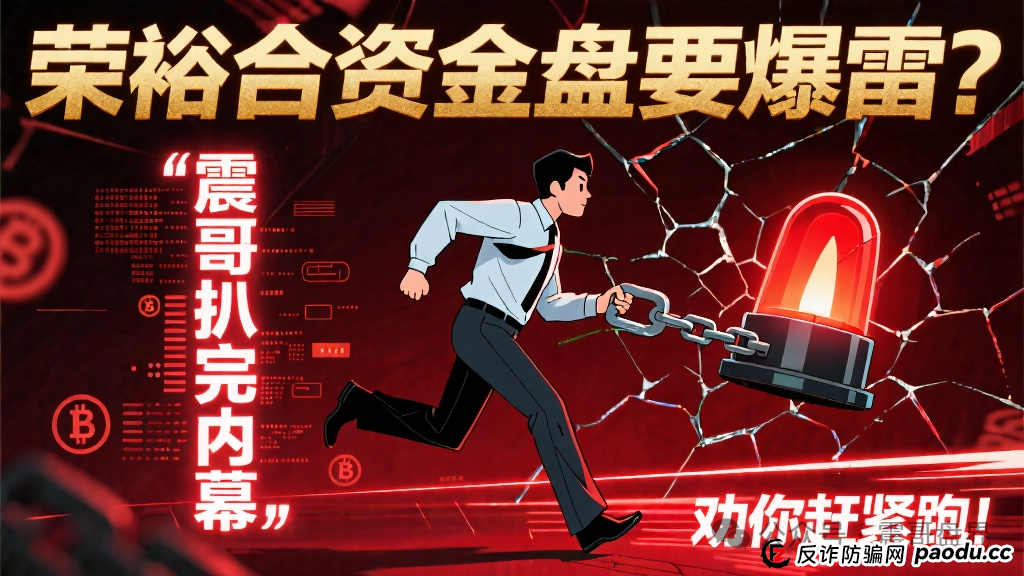 荣裕合是正规平台吗!荣裕合资金盘要爆雷?震哥扒完内幕劝你赶紧跑!