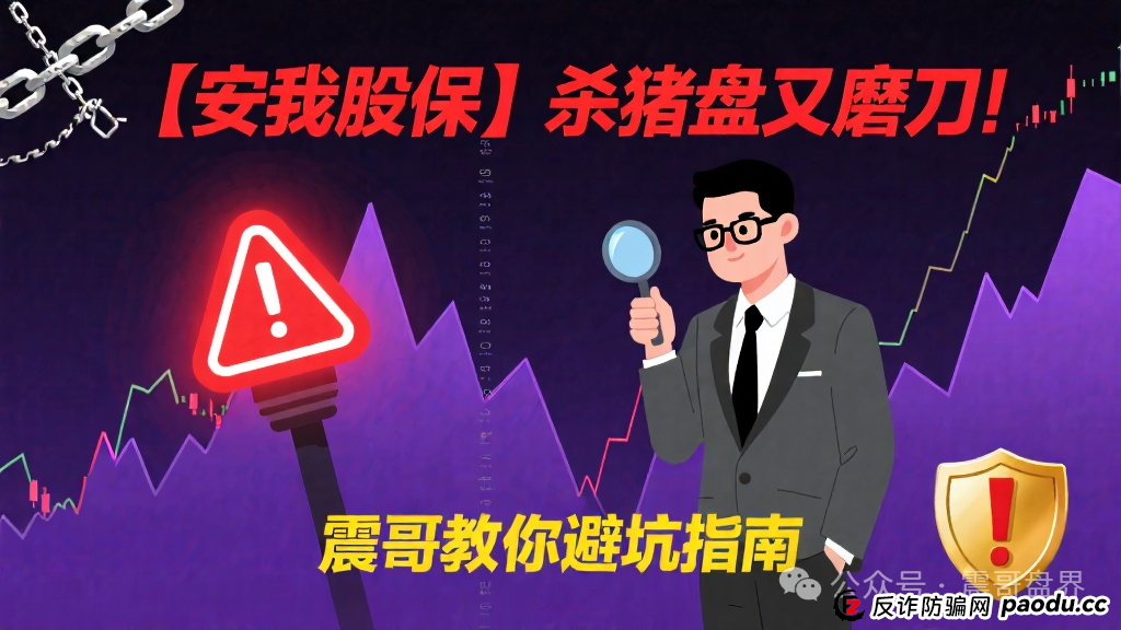 【安我股保】这个杀猪盘又开始磨刀了!震哥手把手教你避坑