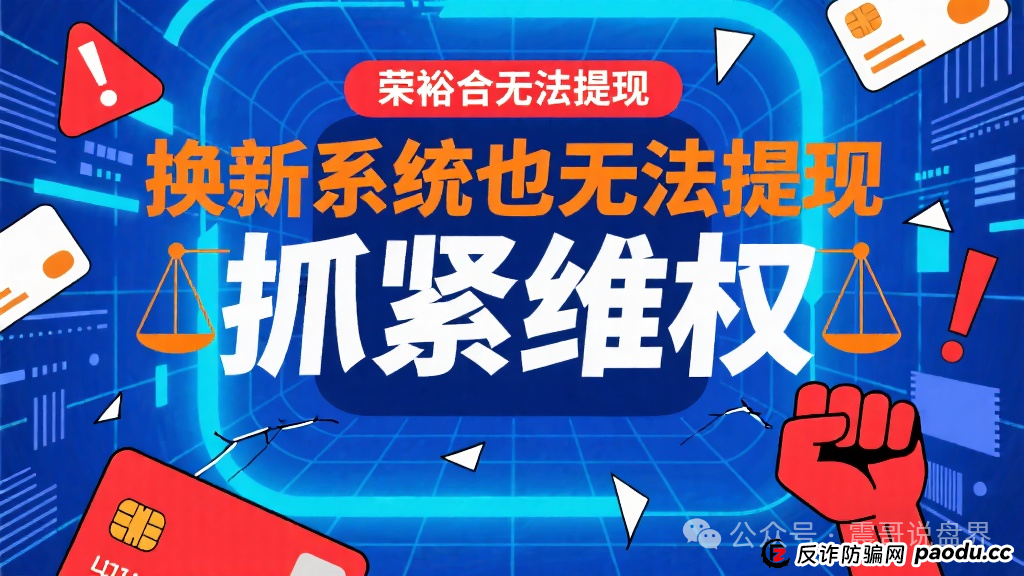 荣裕合已被国家正式批准了吗？荣裕合无法提现，换新系统也无法提现，抓紧维权