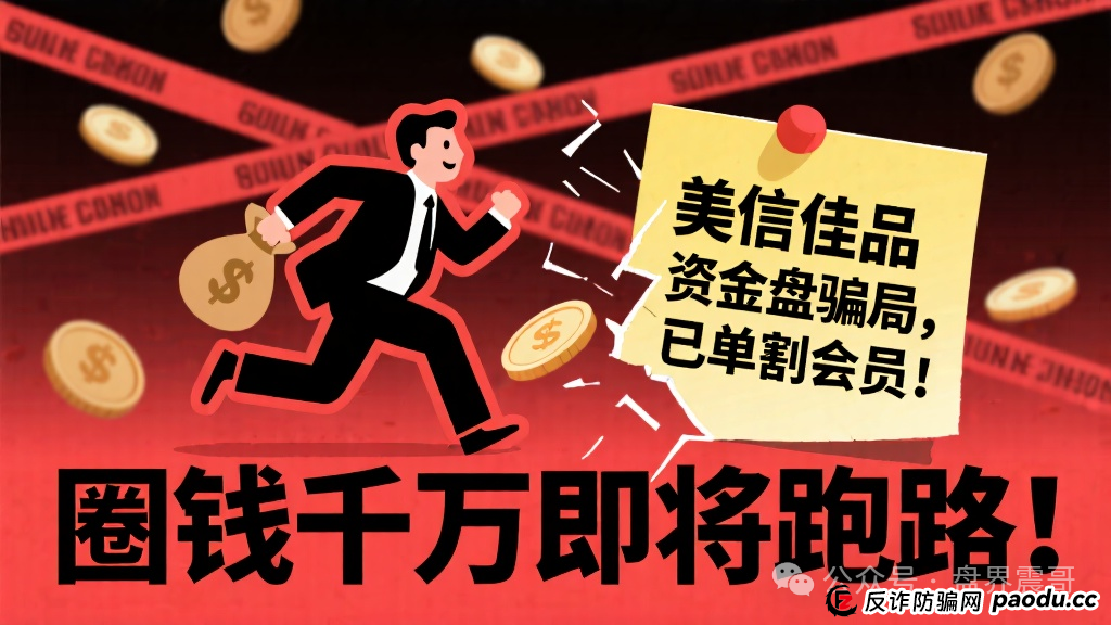 美信佳品资金盘骗局，已经单割会员，圈钱千万即将跑路！