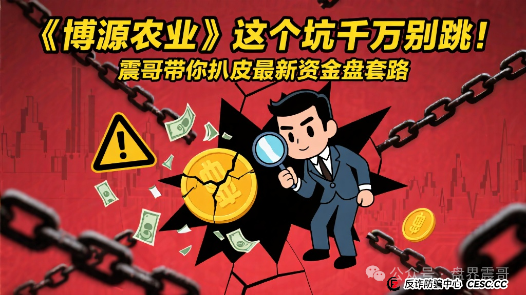 《博源农业》这个坑千万别跳!震哥带你扒皮最新资金盘套路