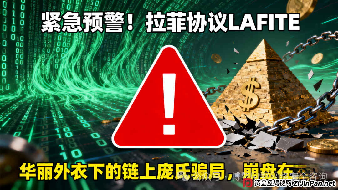 紧急预警!拉菲协议LAFITE,华丽外衣下的链上庞氏骗局,崩盘在即! 紧急预警!拉菲协议LAFITE,华丽外衣下的链上庞氏骗局,崩盘在即!