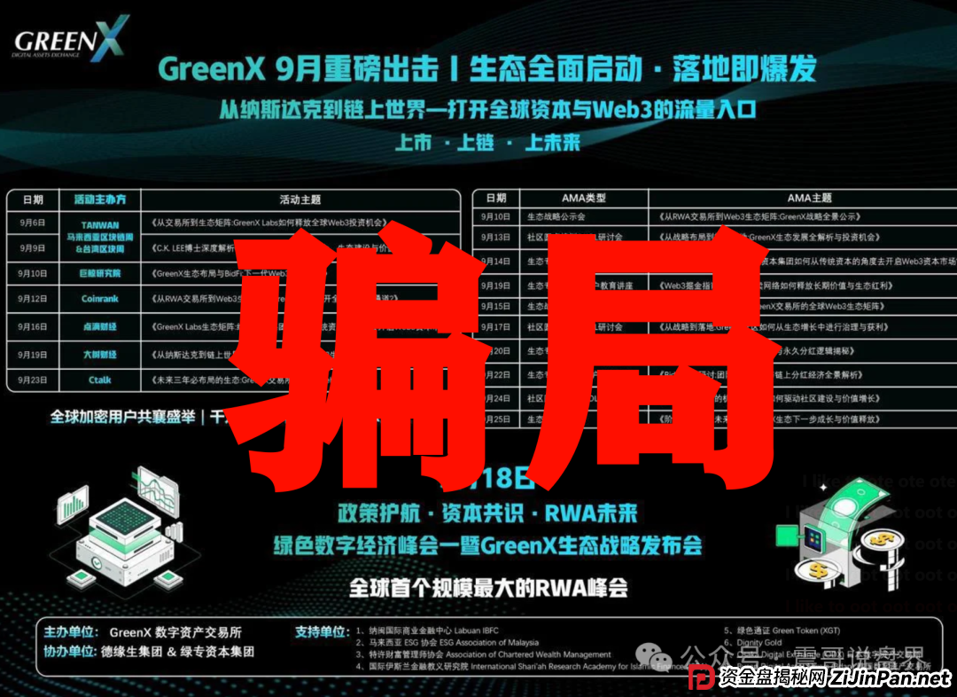 绿专GreenX:震哥带你扒开这个“高大上”的资金盘骗局 绿专GreenX:震哥带你扒开这个“高大上”的资金盘骗局