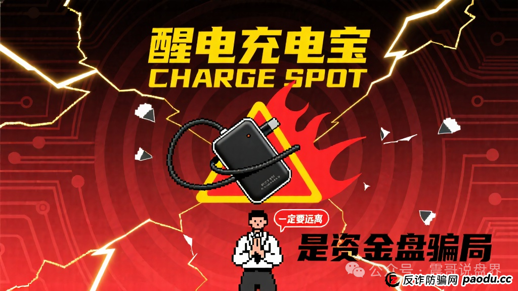 【醒电充电宝CHARGE SPOT】是资金盘骗局，一定要远离