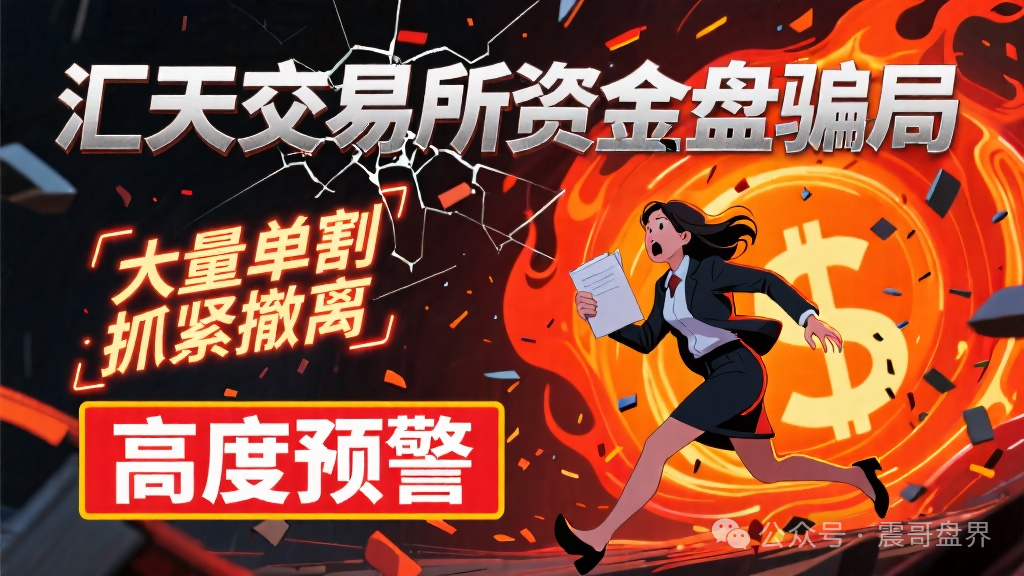 汇天交易所资金盘骗局,大量单割,抓紧撤离,高度预警